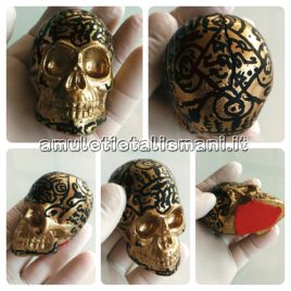 Amuleto statua Skull